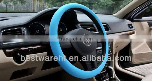 Funny car accessories dia 32cm for 13' inch universal size Black Steering Wheel Cover for Benz,Bmw,Audi,Ford,Volkswagen