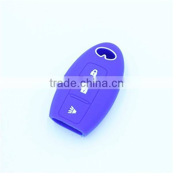 Silicone rubber key shells, fob key bag for infiniti 3 button keys