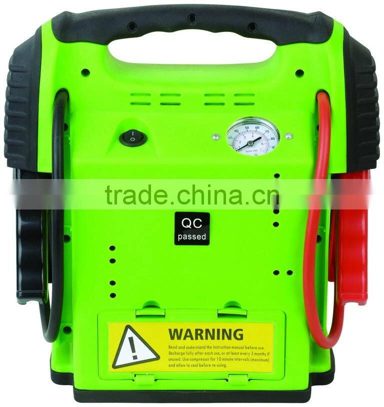 5 in 1 Car battery jump starter power bank with air compressor