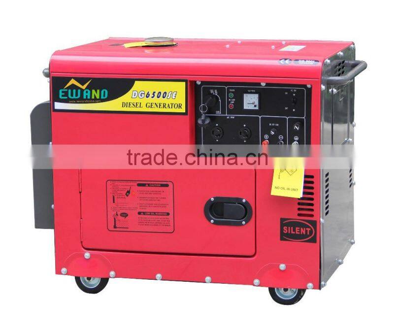 Air-cooled 3KW 5KW 8KW 10KW diesel silent generators honda diesel generator