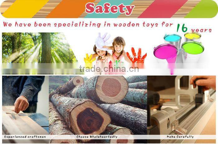 2017 new design 36 pieces children educational wooden blocks toys with box W13A117