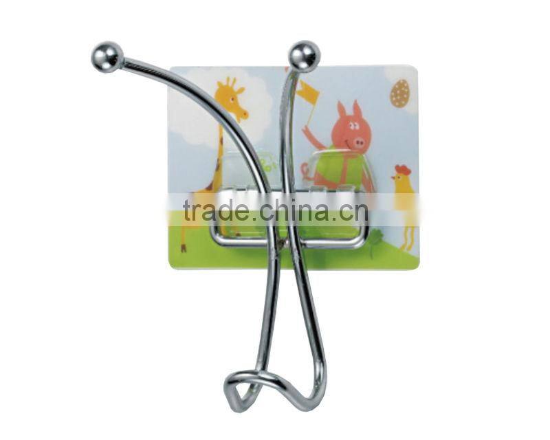 Metal Hanging Hook with Magic Sticker