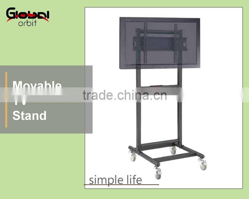 Simple style TV mounting bracket for two screen, mobile double screen TV stand