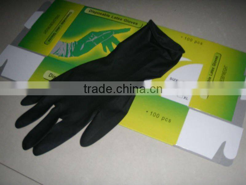 Disposable Powder Free Latex Textured Tattoo Gloves