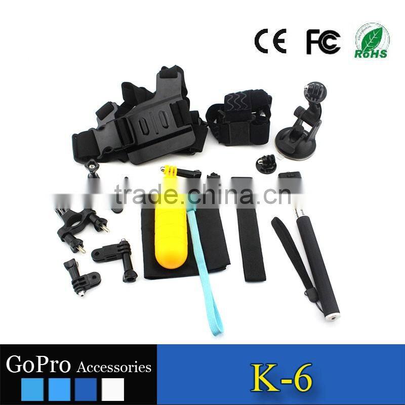 2016 hot selling cheap products kit used for gopros heros 4 bundle of accessories