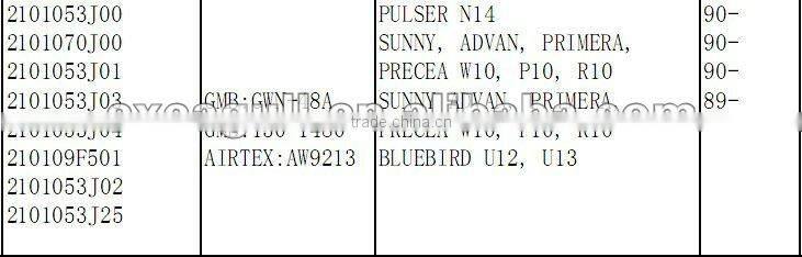 high quality 2101053J00 auto water pump