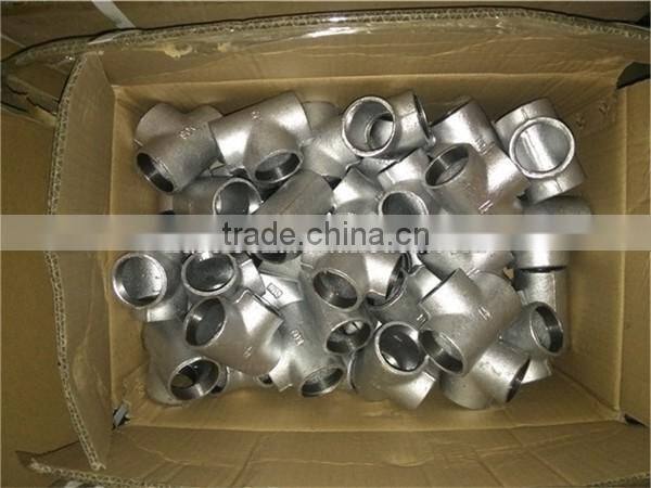 Best selling malleable iron pipe fittings reducing tee joint
