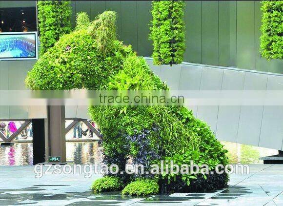 The professional factory manufacture chinese artifical landscaping grass plants for landscape