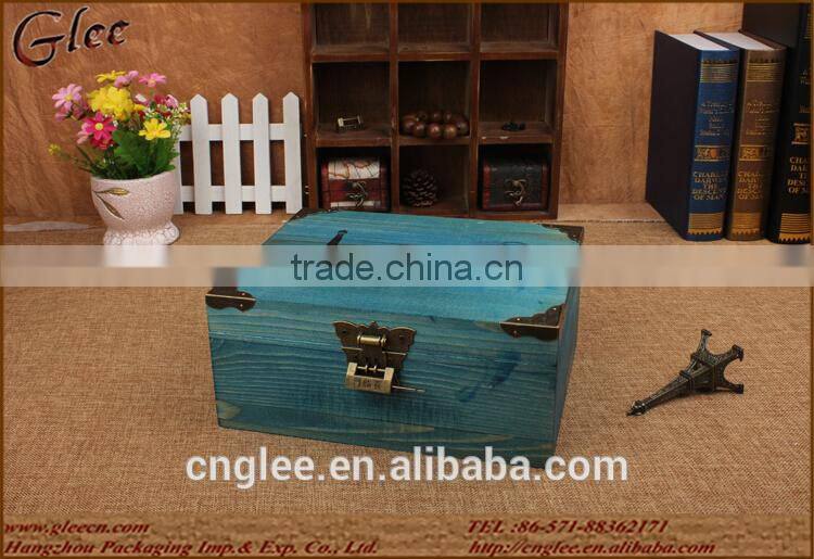 Promotional wooden key box/wooden gift box,21.5x14x9.5cm