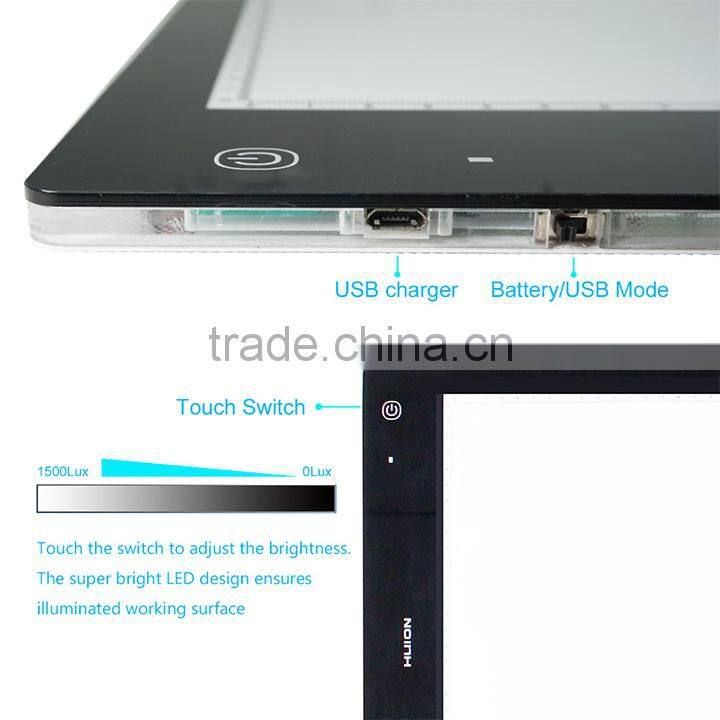 A3 size LB3 LED Ultra-thin Artcraft Tracing Adjustable Brightness Copy Board battery smart led light pad