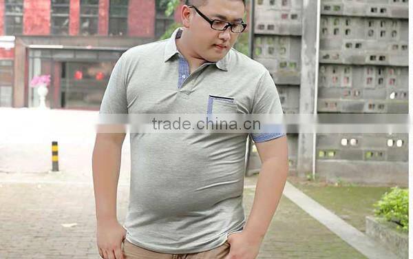 men short sleeve fat men polo shirts 5xl