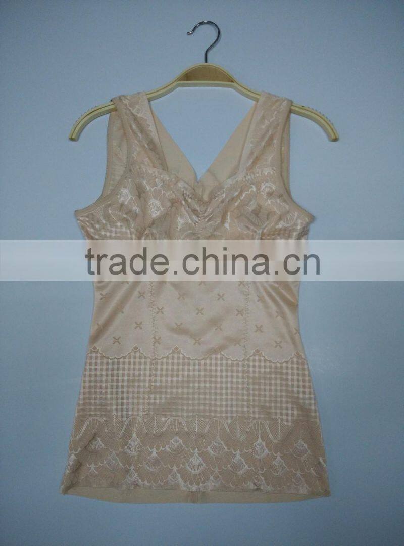 2016 Hot sale woman silk underwear tops