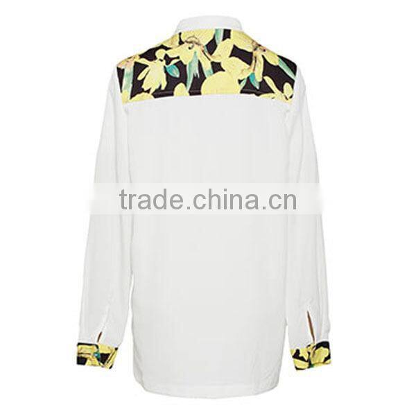 Good Quality Fashion Custom Solid Color oversized blouse