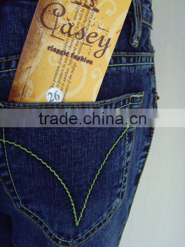 GZY Guangzhou stock lot denim bell bottom sexy tight girls jeans