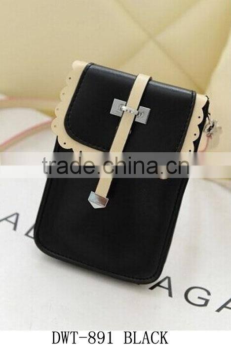 Hot Popular PU phone case for mobile money credit card