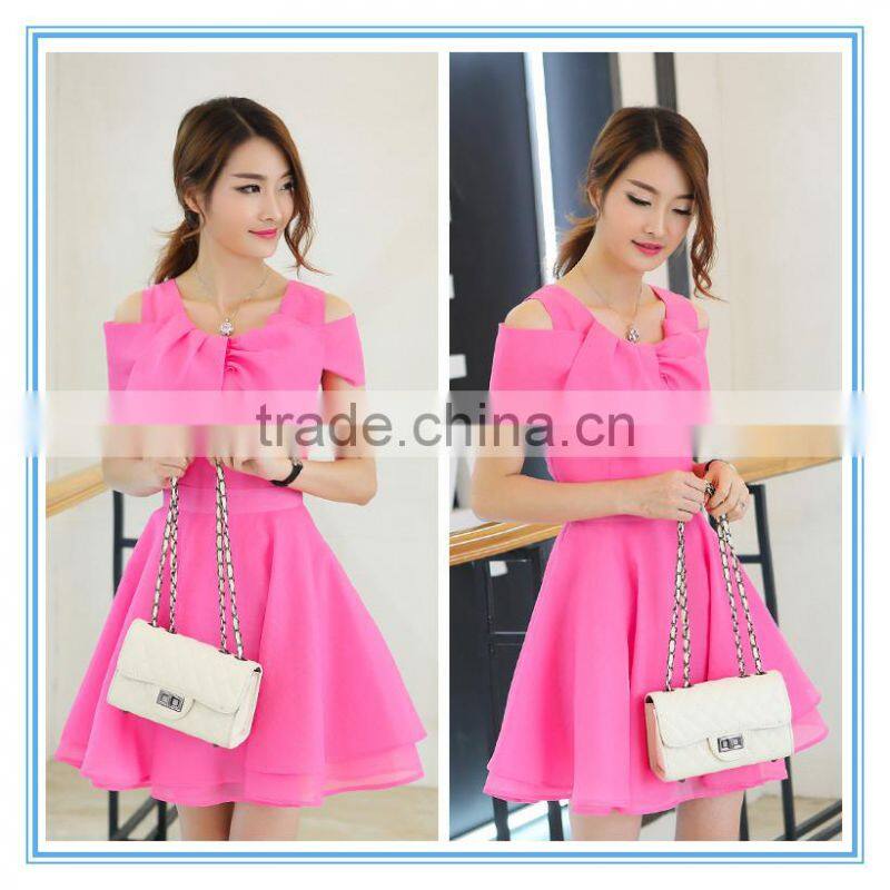 Online shopping elegant chiffon casual dresses designs