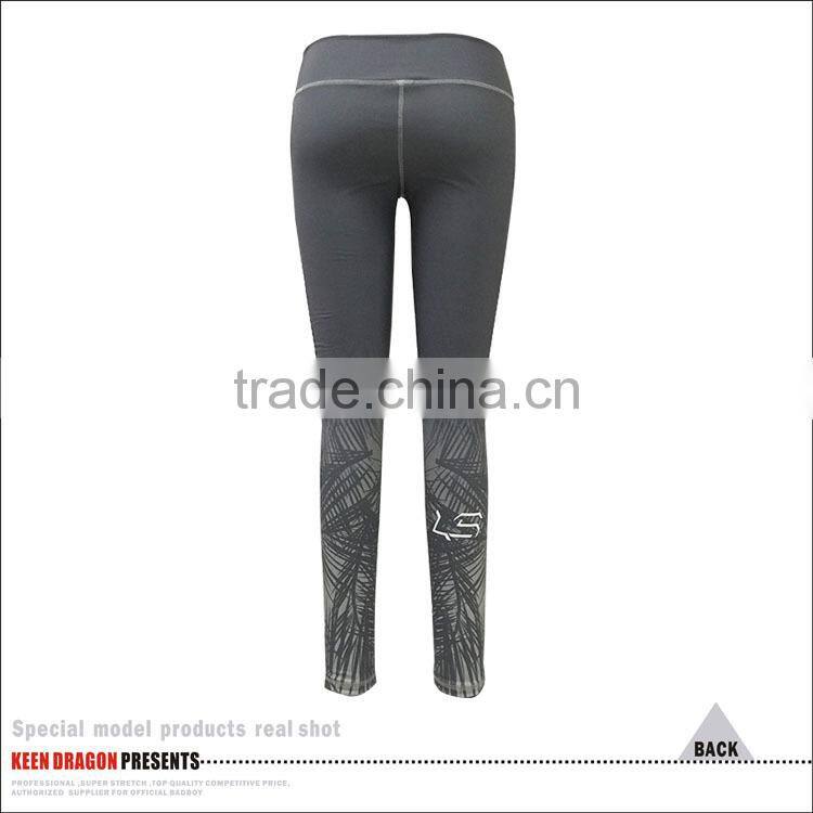 New arrival fitness pants hot sale printed womens leggings