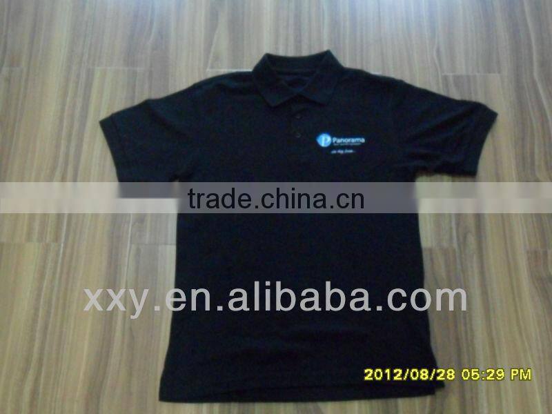 Simply Basic Polo Collar Tshirt Design Embroidered Logo