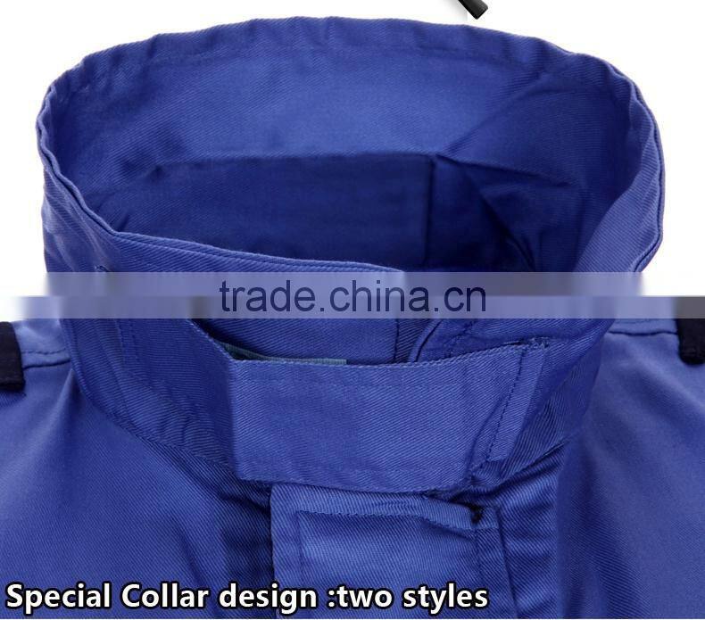 Chinese Factory Latest Style Wholesale Work Uniform Suit Sets Coveralls Safety Work Uniform