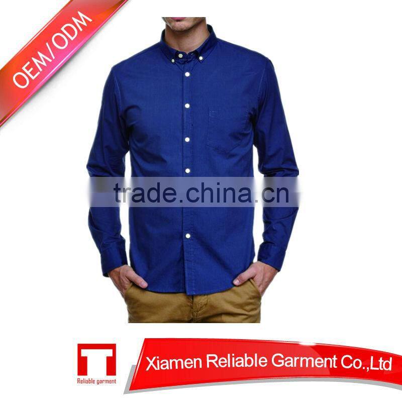 2014 High quality latest shirt designs for men casual shirt made in China