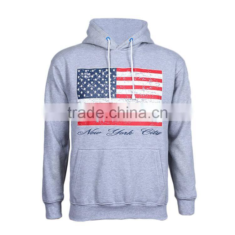 OEM Men Printed Pullover Hoodies factory direct