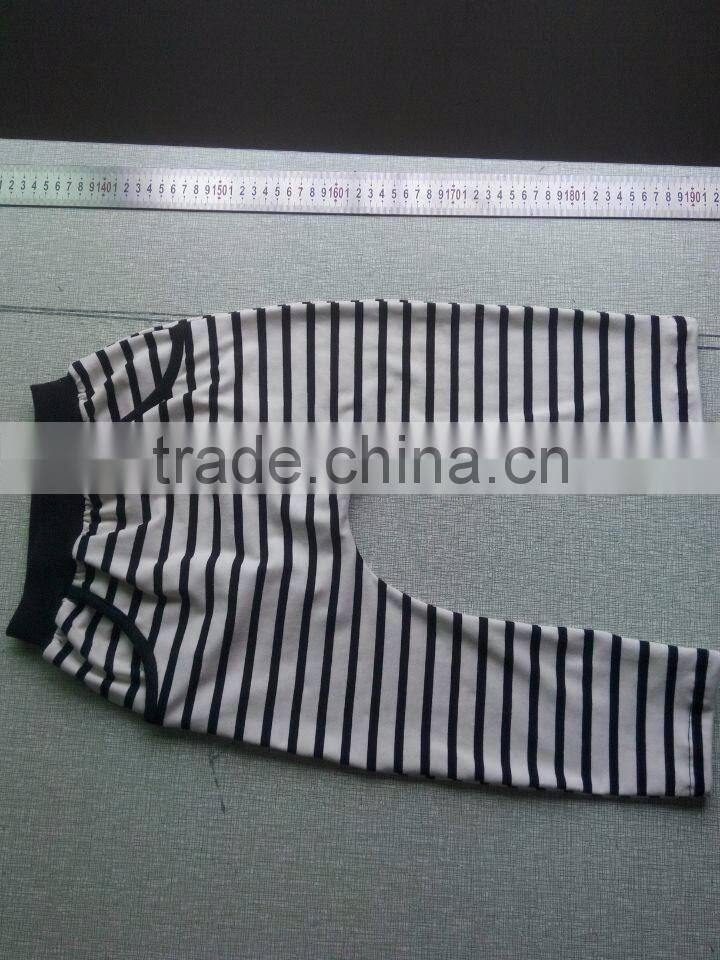 wholesale fashion children sweat pants, custom long kids harem trousers, baby girls trousers pants children