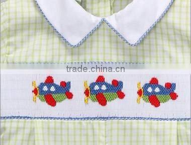 Green Airplane Bubble Romper