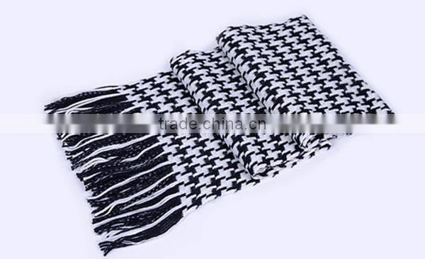 Mixed stitching colors new arrival 8 color choice hot sale fashion popular china supplier men plaid scarfs