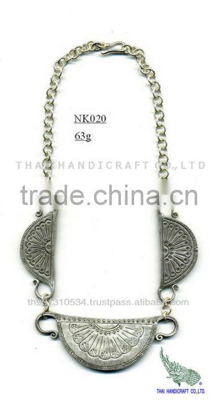 Thai Karen Silver Necklace & Pendant Jewelry 925 Sterling Silver