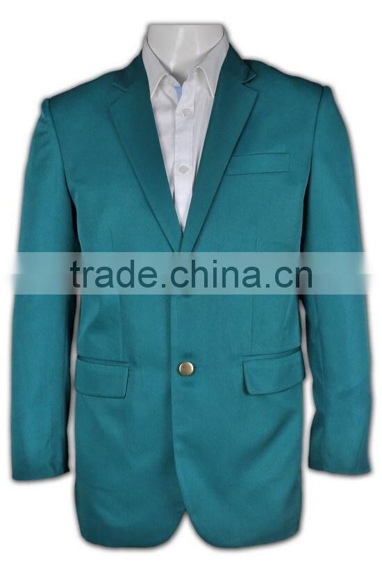 two button good quality anti-wrinkle customizable mens suit nice mens jackets