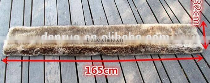 European fur overcoat woolen cloth shawl for women