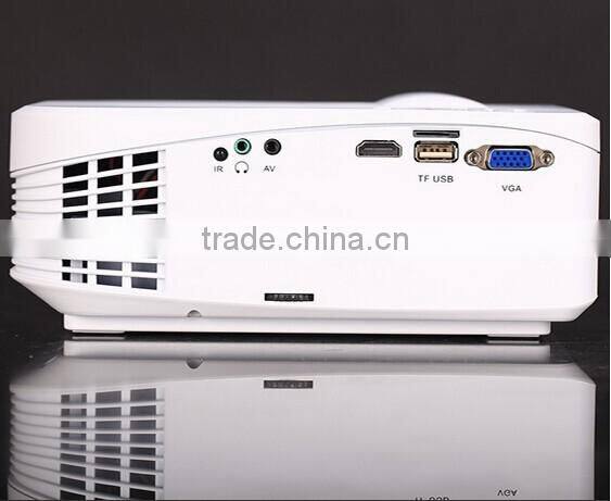 High Quality X9 MiNi LCD Projector with LED Lamp 800*480p 1000lumens 1500:1 MiNi LED Projector for Home Use Projector