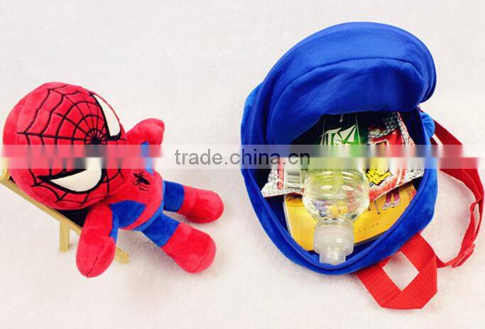 Lovely animal design plush animal backpack tiger for kids