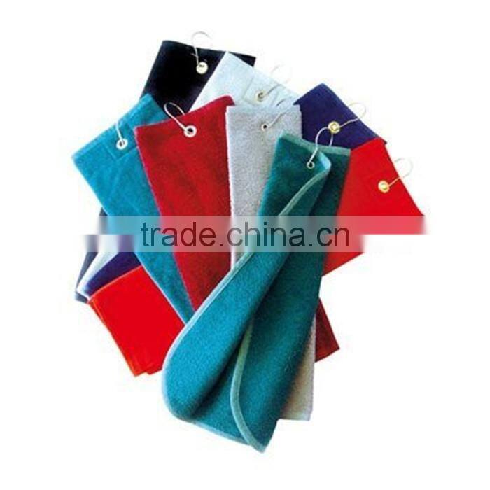 100 cotton soft plain golf towel