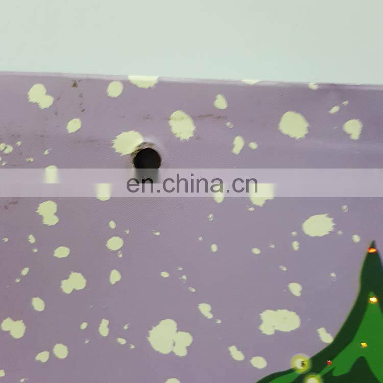 Hot selling handmade decoration custom printed paper bags with led light