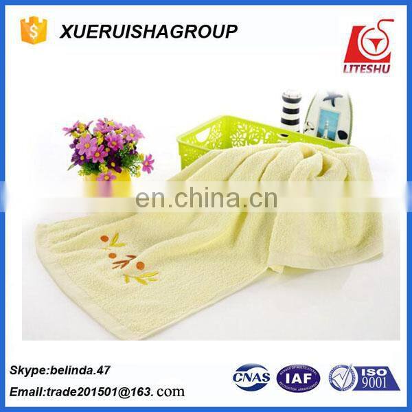 in stock cotton fabric embroidered towel on sale