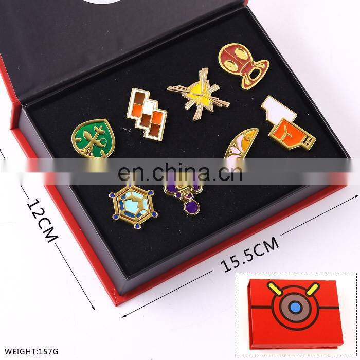 Factory direct pokemon brooches from China manufacture