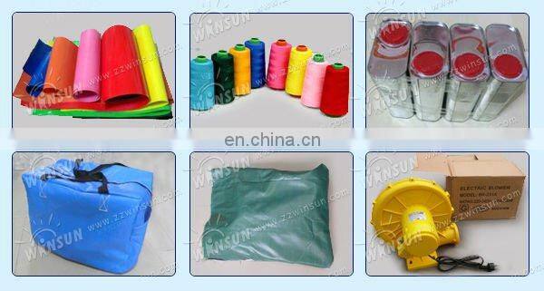 Hot sale inflatable cheap bungee jumping trampoline