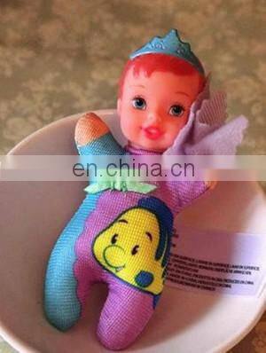 mini plush plastic doll beautiful girl doll princess play house accessories