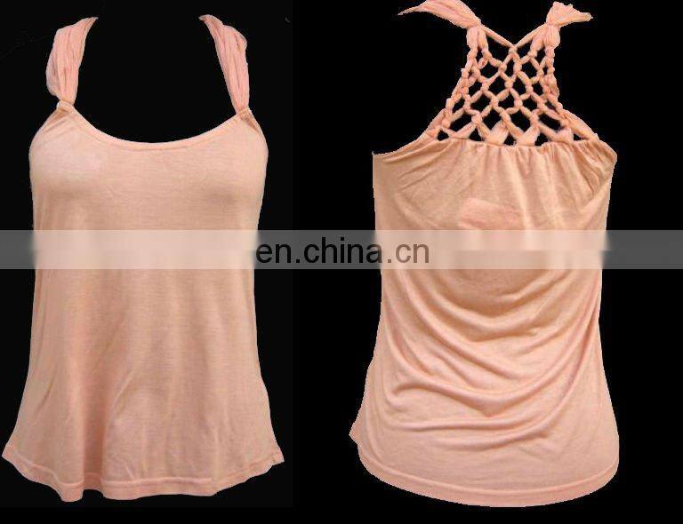 100% cotton jersey ladies tops 2017 designs