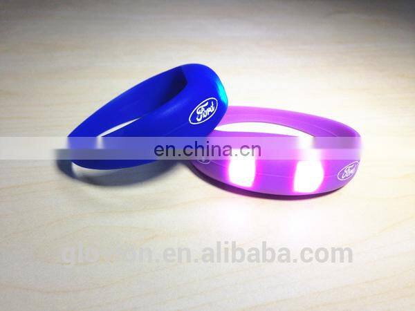 Glovion led flashing bracelet candy color bracelet led sports bracelet