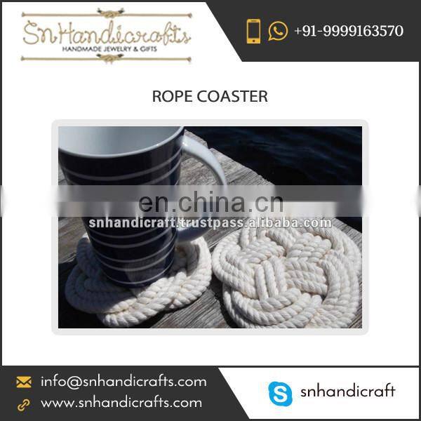 Top Quality High Grade Nautical Rope Coaster at Cheap Rate