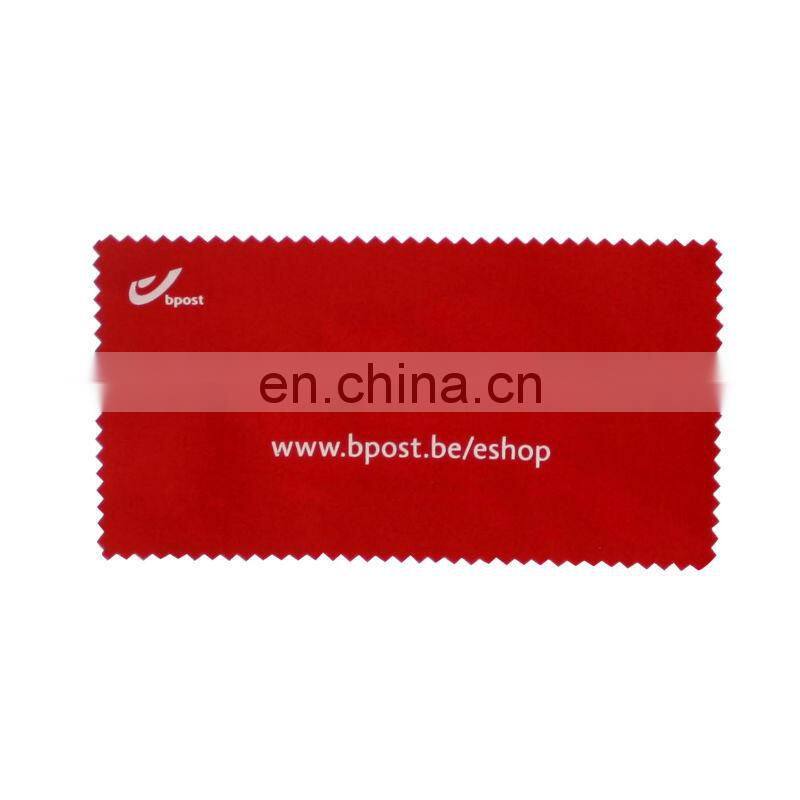 micro fibre promotive custom cheap cleaning cloth