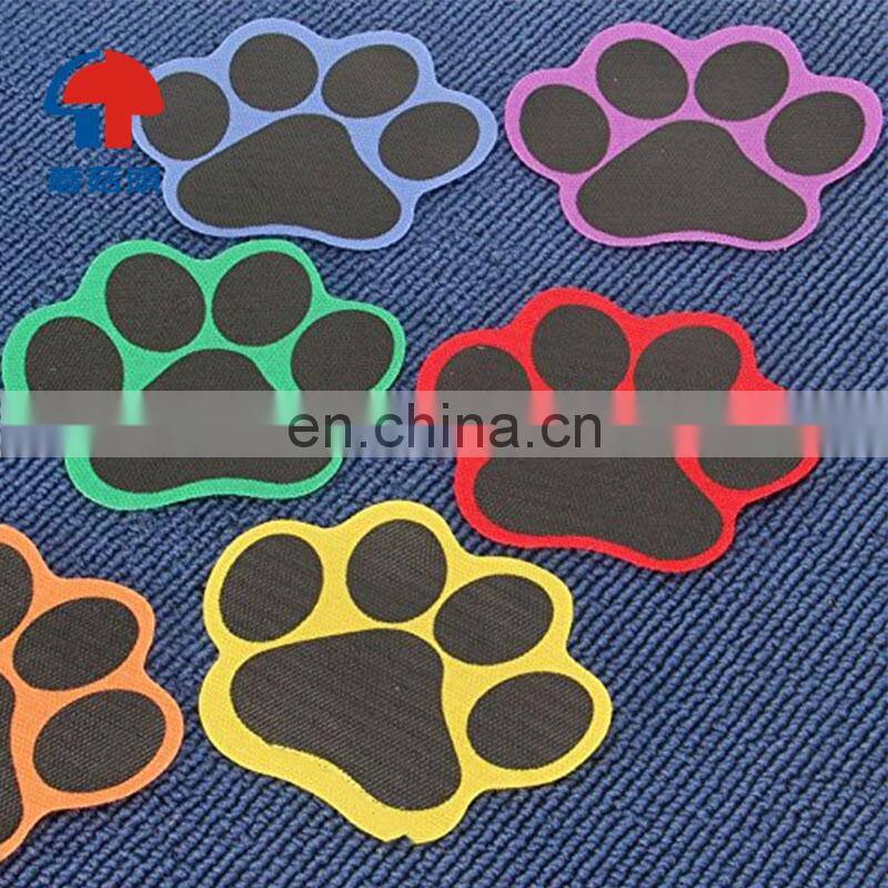 Fun and Colorful Carpet Markers hook and loop Good quality Carpet Paws for children education