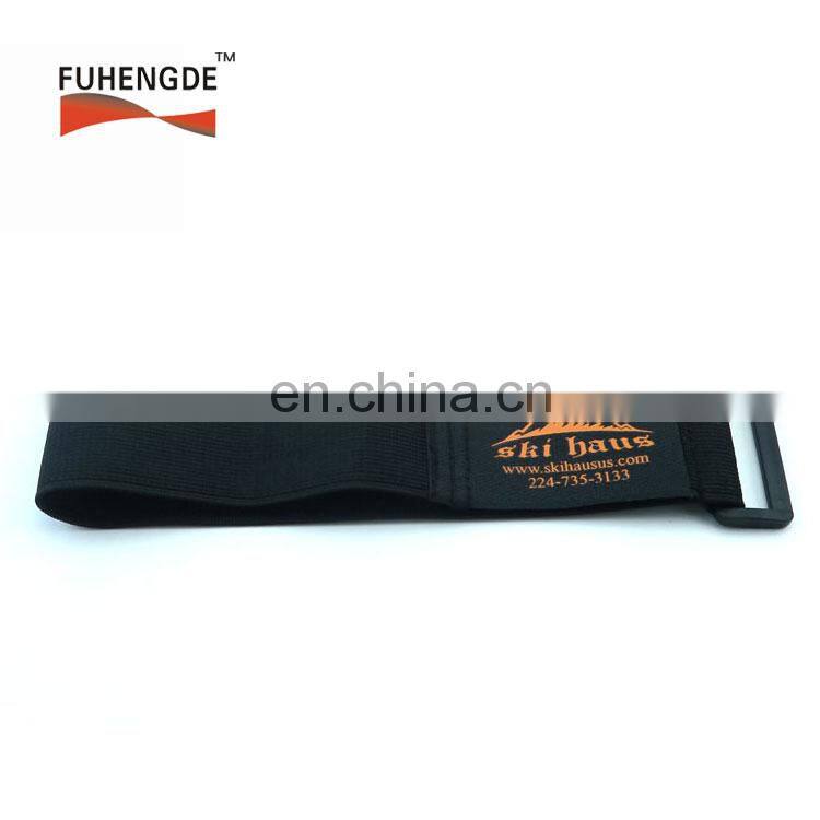 Elastic Hook and Loop Reusable Fastening Wrap Strap