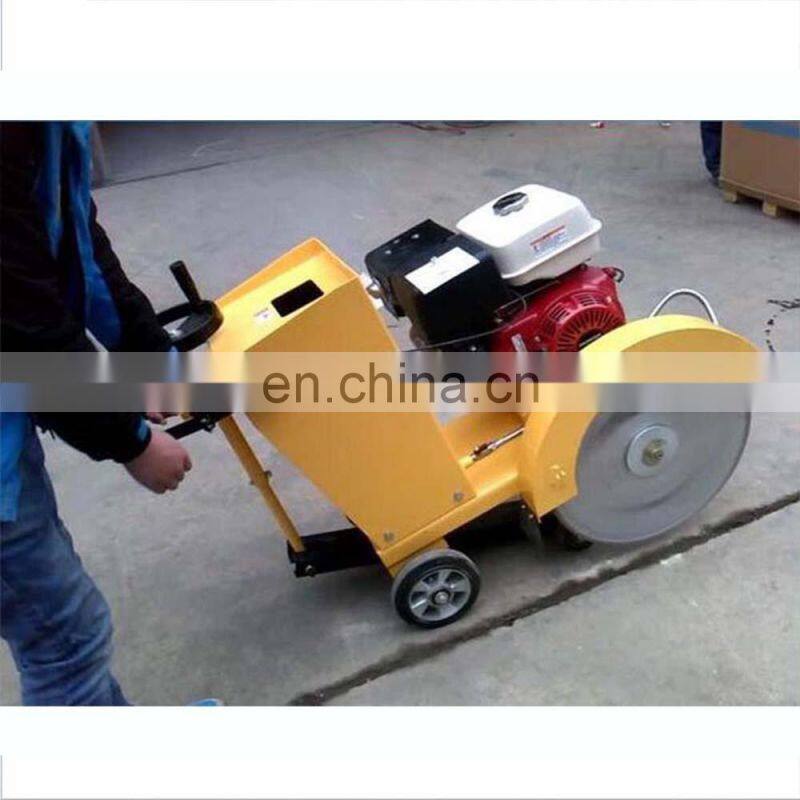 Hand push gasoline road cutting machine/ concrete pavement cutting machine