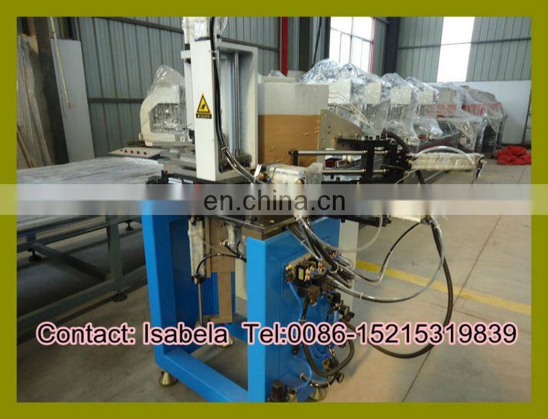 UPVC windows making machine :PVC Two heads seamless welding machine (HSWF-01)