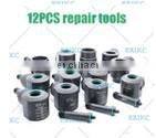 12pcs common rail injector clamping tool to hold injector used on test bench
