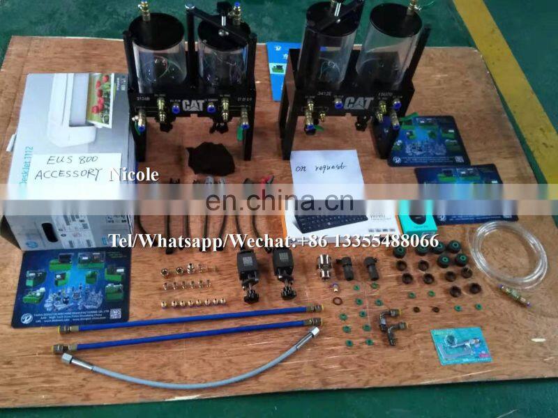 Common Rail  and HEUI Injector And Pump Tesr Bench with QR Coding and BIP Function CAT8000