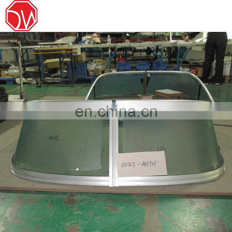 Aluminum Alloy Frame Customized Windshields for Boats